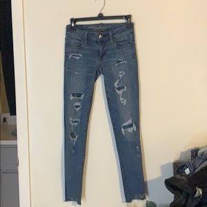 American eagle super stretch jeans